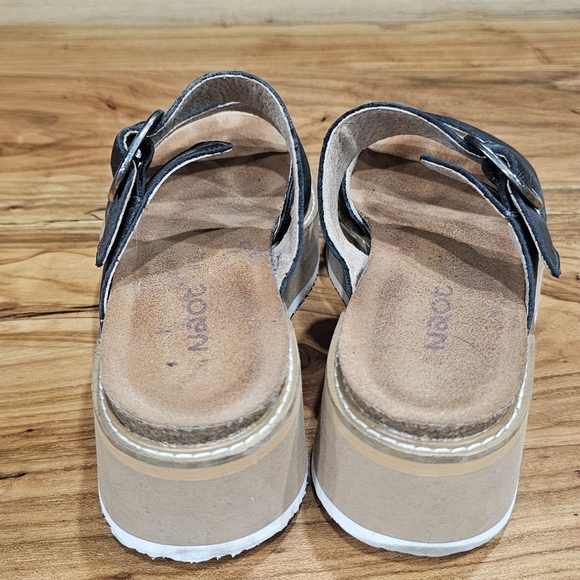 Naot Black and Brown Women's Sandals - Picture 3 of 5